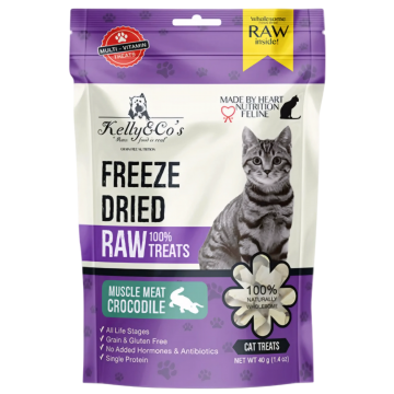 Kelly & Co's Cat Freeze-Dried Crocodile 40g