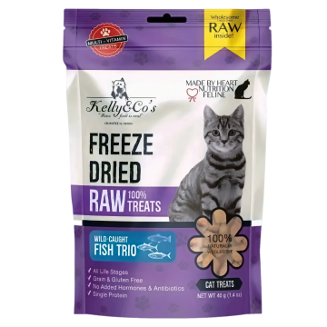 Kelly & Co's Cat Freeze-Dried Fish Trio 40g-Kelly & Co's-Catsmart-express