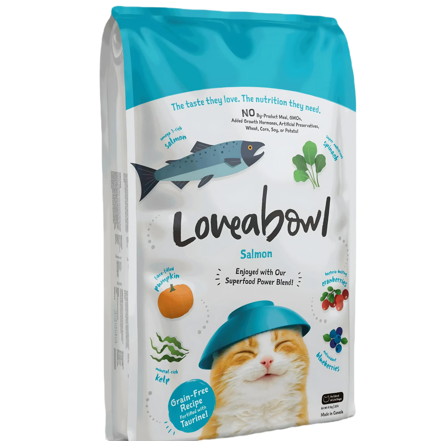 Loveabowl Grain-Free Salmon 9.07kg-Loveabowl-Catsmart-express