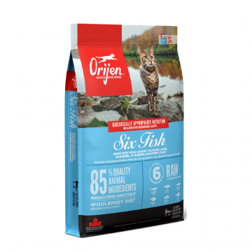 Orijen Six Fish Dry Cat Food 1.8kg-Orijen-Catsmart-express