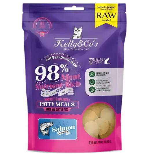 Kelly & Co's Patty Meal Salmon 226g-Kelly & Co's-Catsmart-express