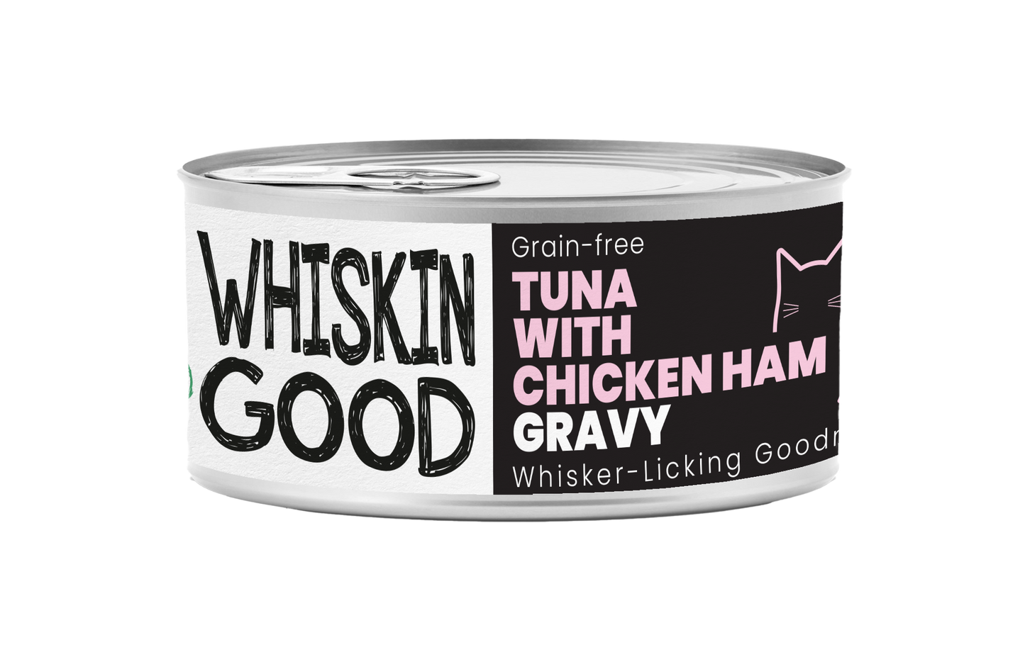 WhiskinGood Wet Food Tuna w/Chic Ham Gravy 70g-Catsmart-express-Catsmart-express