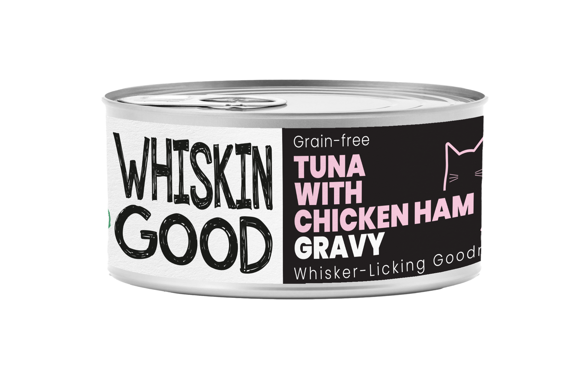 WhiskinGood Wet Food Tuna w/Chic Ham Gravy 70g-Catsmart-express-Catsmart-express
