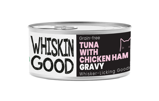 WhiskinGood Wet Food Tuna w/Chic Ham Gravy 70g-Catsmart-express-Catsmart-express