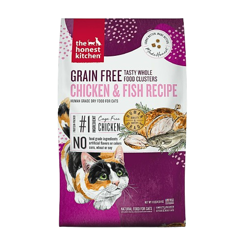 The Honest Kitchen Whole Food Clusters Chicken & Fish 4lbs-Catsmart-express-Catsmart-express