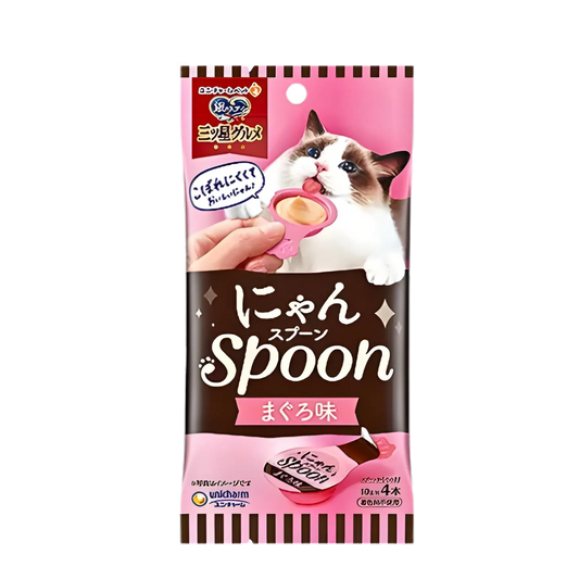 Unicharm Treat Silver Spoon Gourmet Tuna 40g x2-UniCharm-Catsmart-express