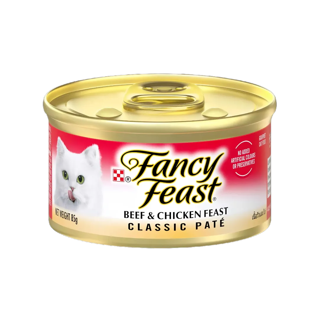 Fancy Feast Classic Beef & Chicken 85g (24 cans)-Fancy Feast-Catsmart-express