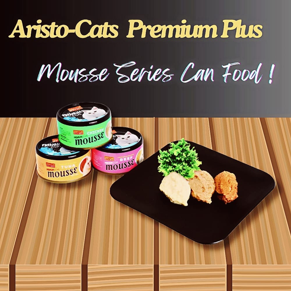 Aristo Cats Premium Plus Mousse Tuna 80g (24 cans)-Aristo Cats-Catsmart-express