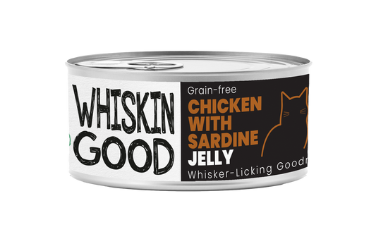 WhiskinGood Wet Food Chic w/Sardine Jelly 70g-Catsmart-express-Catsmart-express