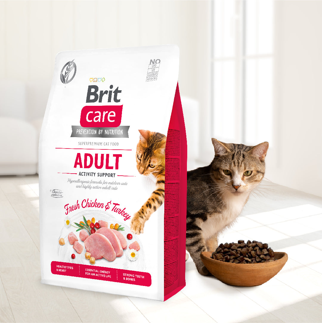 Brit Care Grain-Free Adult Activity Support 2kg-Brit-Catsmart-express
