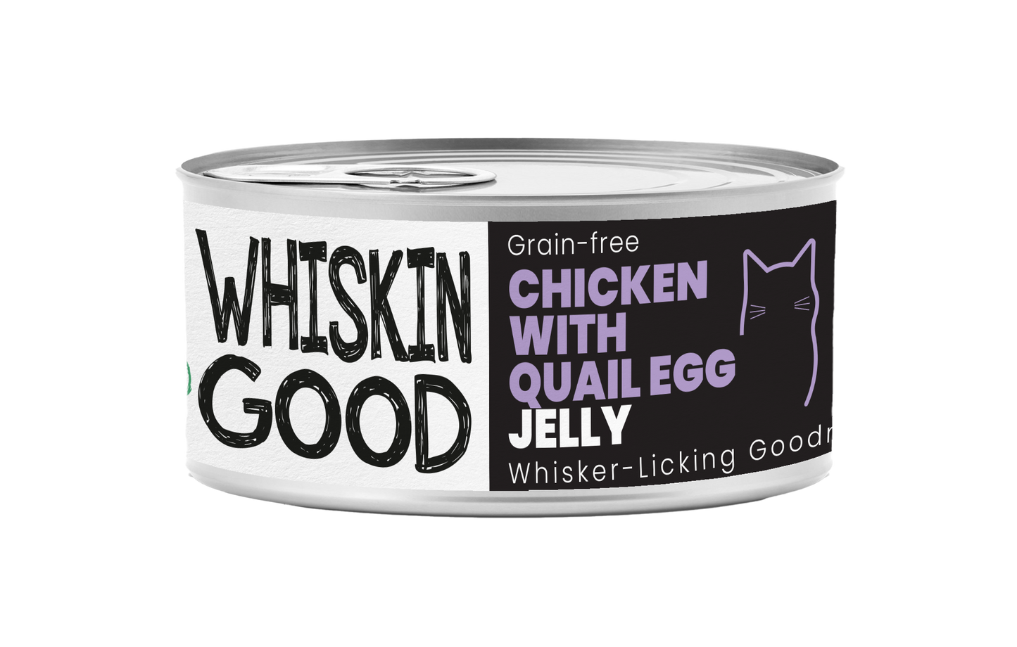 WhiskinGood Wet Food Chic w/Quail Egg Jelly 70g-Catsmart-express-Catsmart-express