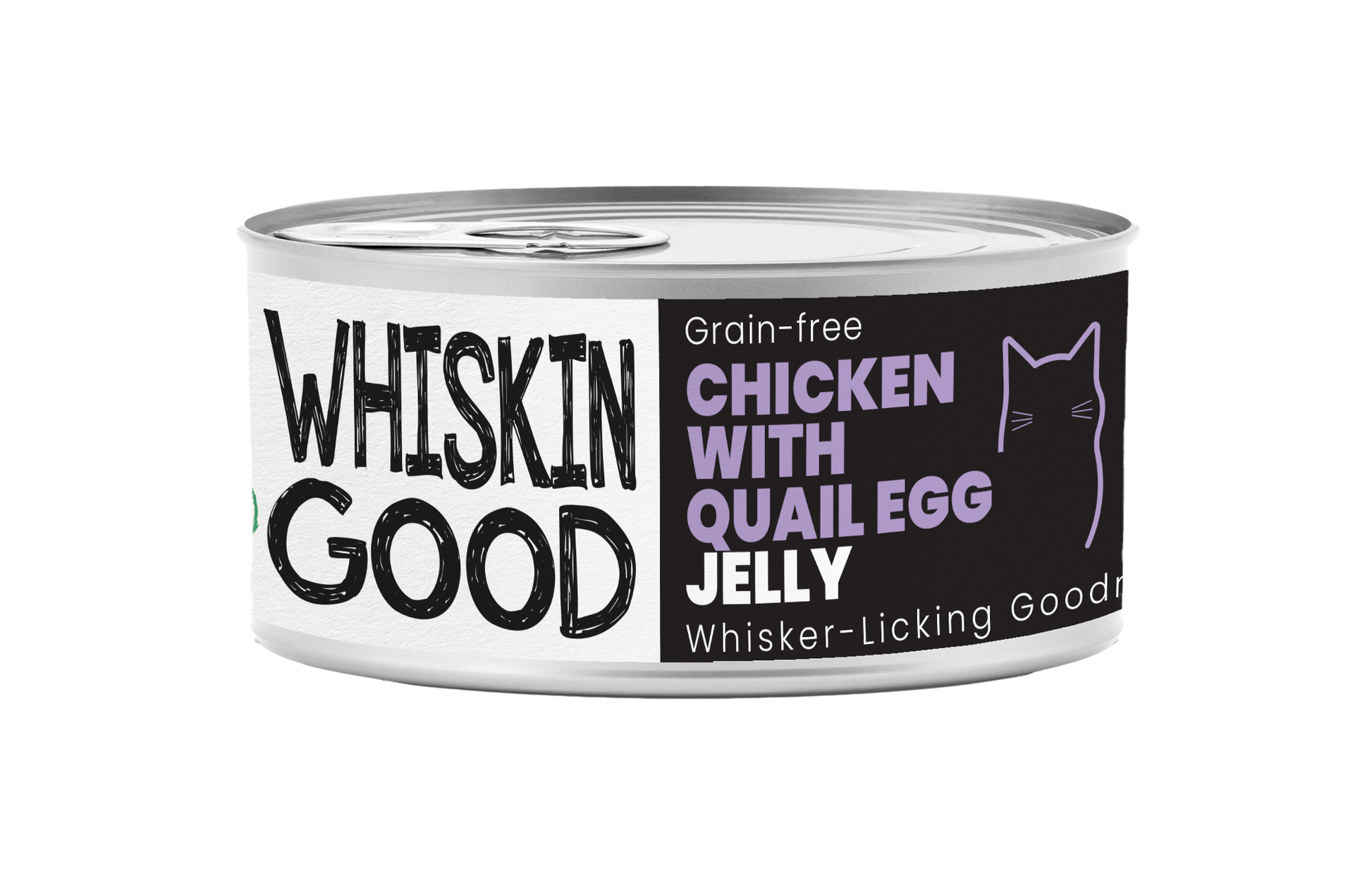WhiskinGood Wet Food Chic w/Quail Egg Jelly 70g-Catsmart-express-Catsmart-express
