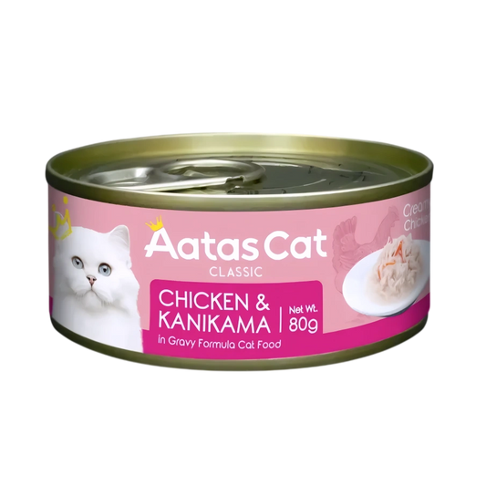 Aatas Cat Creamy Chicken & Kanikama 80g-Aatas Cat-Catsmart-express