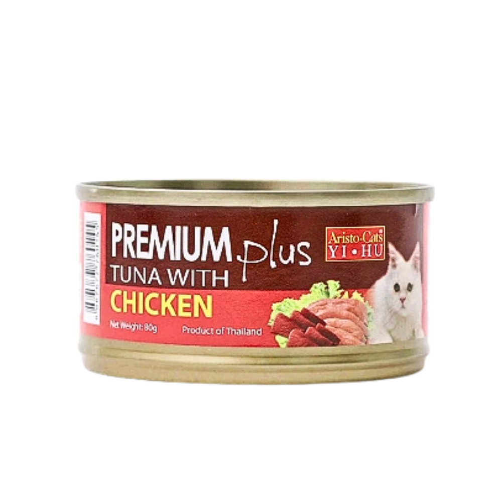 Aristo Cats Premium Plus Tuna with Chicken 80g carton (24 Cans)-Aristo Cats-Catsmart-express