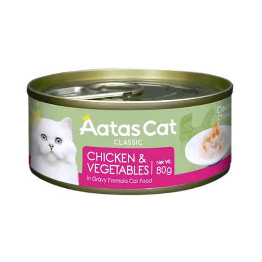Aatas Cat Creamy Chicken & Vegetables 80g-Aatas Cat-Catsmart-express