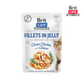 Brit Care Cat Fillets in Jelly Choice Chicken with Cheese 85g Carton (24 Pouches)-Brit-Catsmart-express