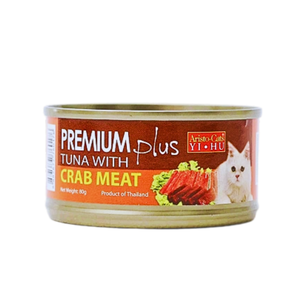 Aristo Cats Premium Plus Tuna with Crab Meat 80g carton (24 Cans)-Aristo Cats-Catsmart-express