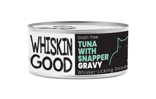 WhiskinGood Wet Food Tuna w/Snapper Gravy-Catsmart-express-Catsmart-express