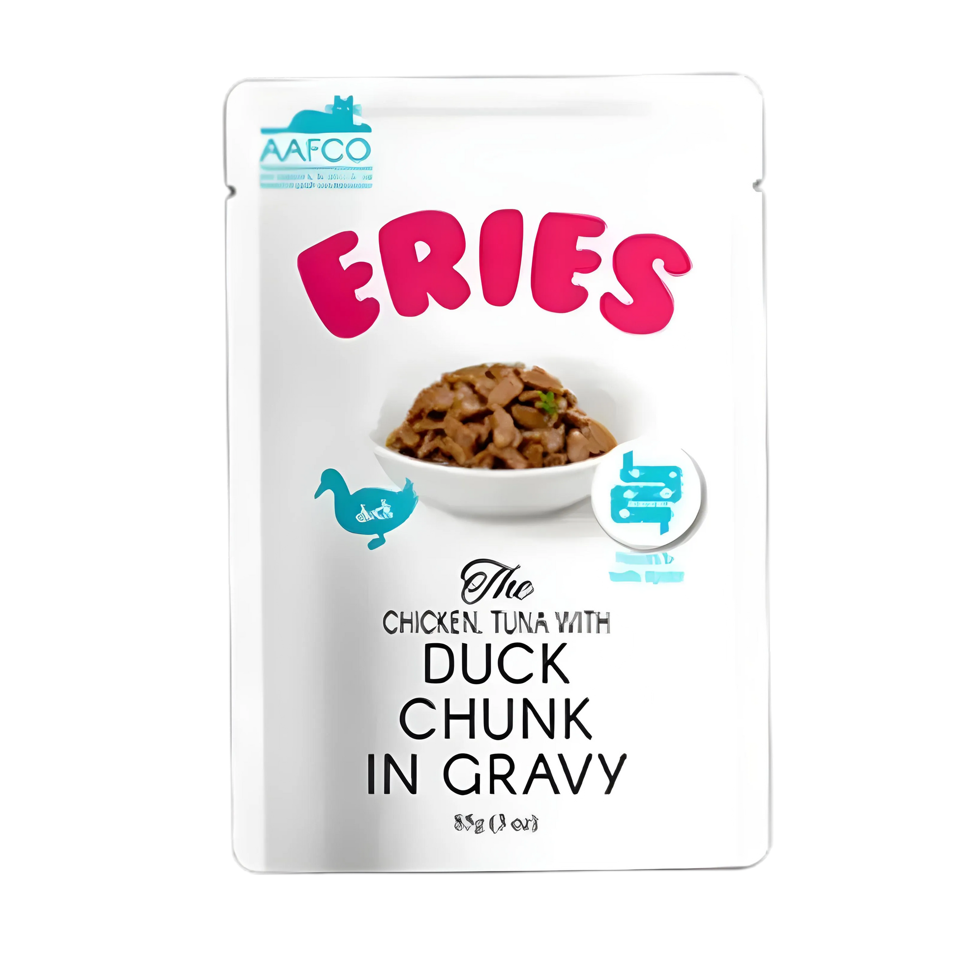 Eries Pouch in Gravy Duck Chuck 85g-Eries-Catsmart-express