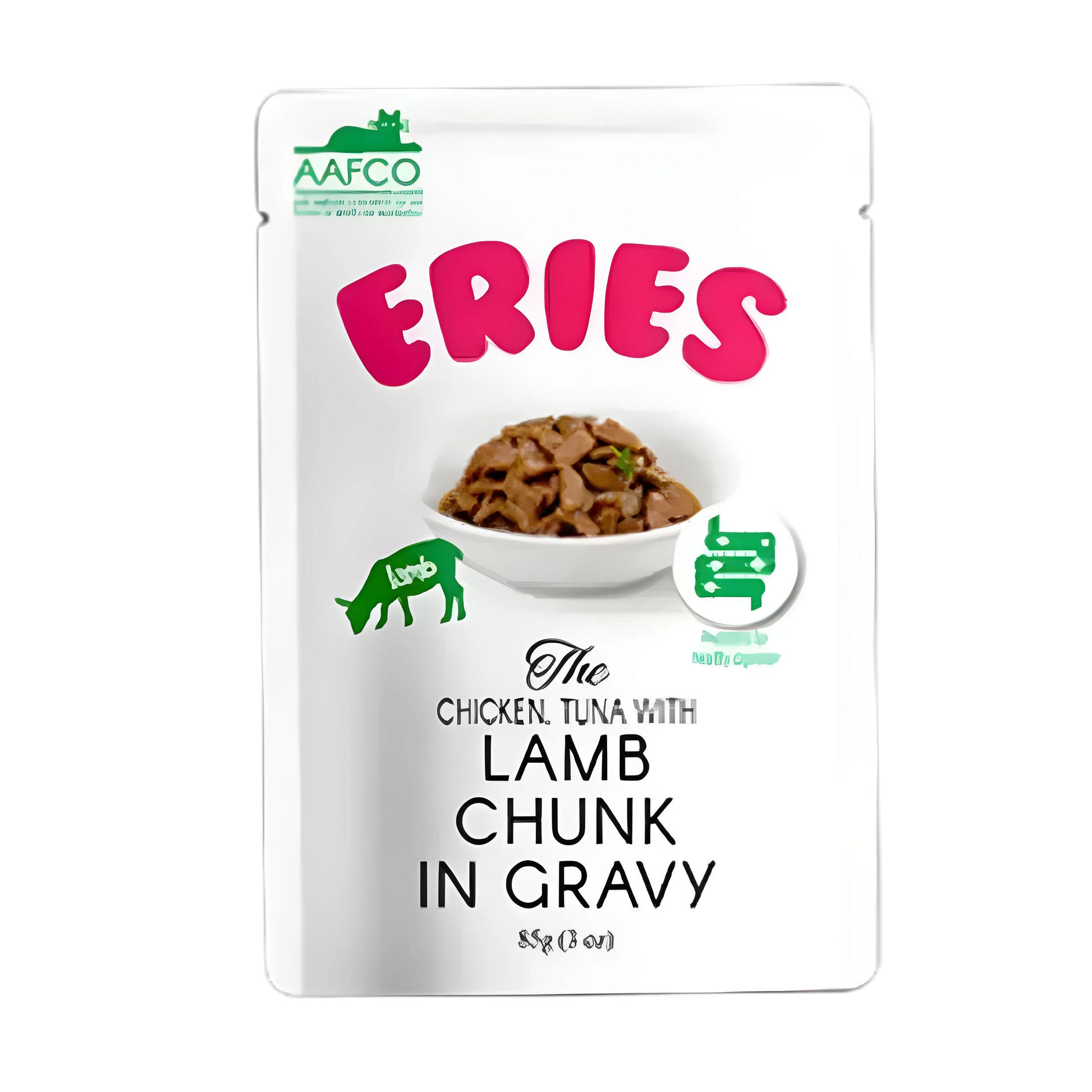 Eries Pouch in Gravy Lamb Chuck 85g-Eries-Catsmart-express