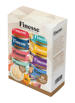 Finesse Canned Food Grain-Free Variety Set (10 cans)