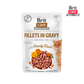 Brit Care Cat Fillets in Gravy with Hearty Duck 85g Carton (24 pouches)-Brit-Catsmart-express