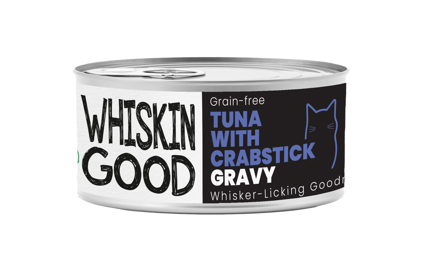 WhiskinGood Wet Food Tuna w/Crabstick Gravy 70g-Catsmart-express-Catsmart-express