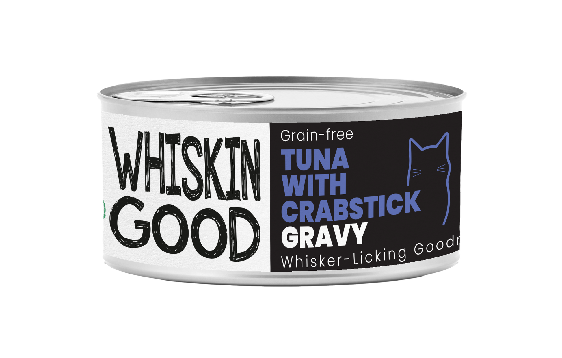 WhiskinGood Wet Food Tuna w/Crabstick Gravy 70g-Catsmart-express-Catsmart-express