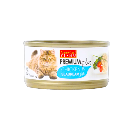 Aristo Cats Premium Plus Chicken & Seabream Fish 80g-Aristo Cats-Catsmart-express