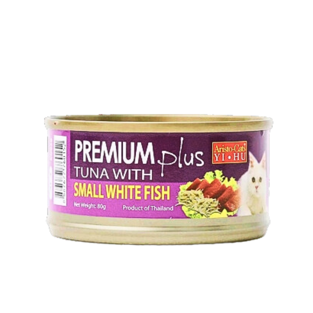 Aristo Cats Premium Plus Tuna with Small Whitefish 80g carton (24 Cans)-Aristo Cats-Catsmart-express