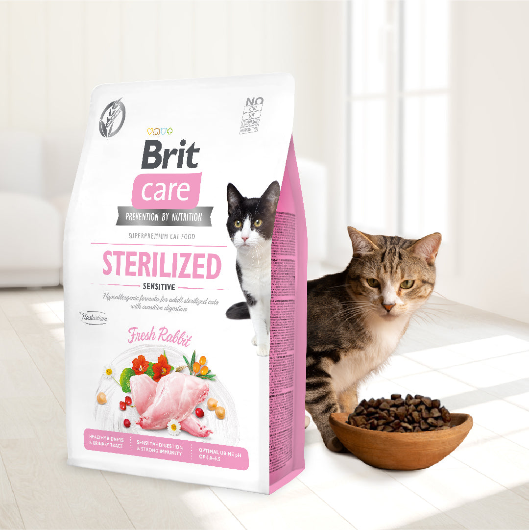 Brit Care Grain-Free Sterilized Sensitive 2kg-Brit-Catsmart-express