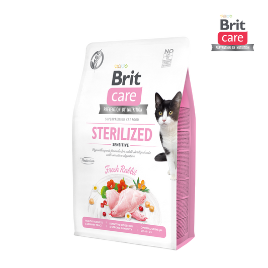 Brit Care Grain-Free Sterilized Sensitive 2kg-Brit-Catsmart-express