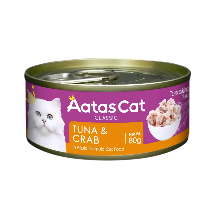 Aatas Cat Tantalizing Tuna & Crab 80g-Aatas Cat-Catsmart-express