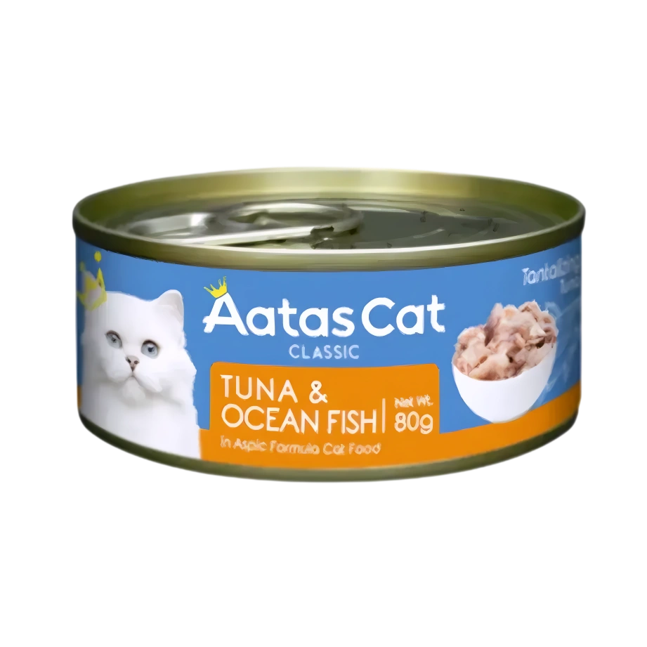 Aatas Cat Tantalizing Tuna & Ocean Fish 80g-Aatas Cat-Catsmart-express