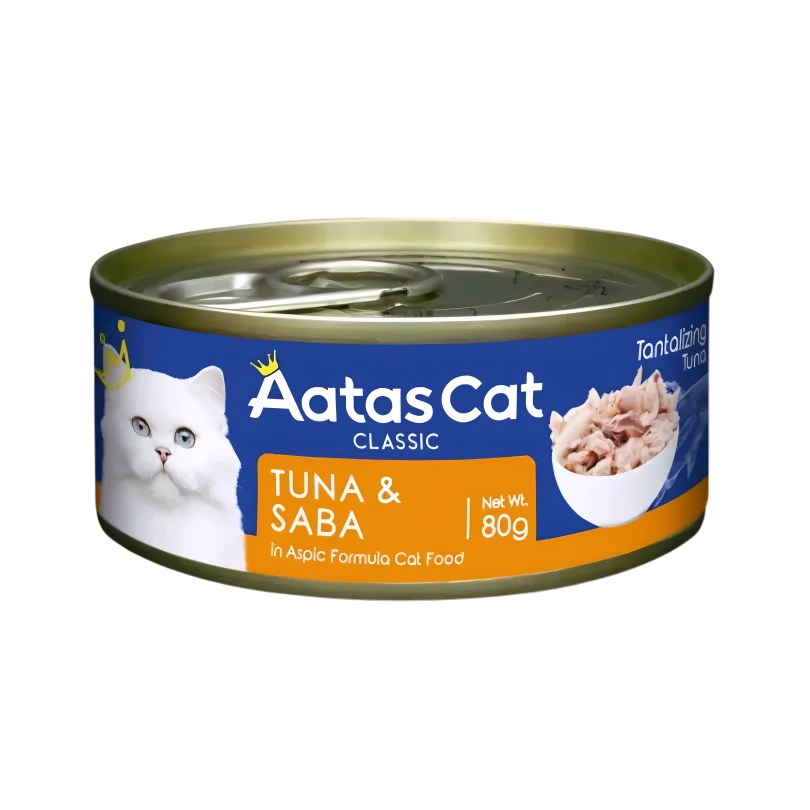 Aatas Cat Tantalizing Tuna & Saba 80g-Aatas Cat-Catsmart-express