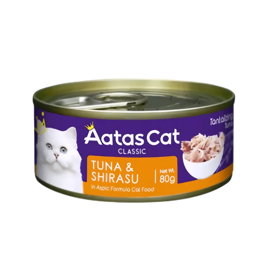 Aatas Cat Tantalizing Tuna & Shirasu 80g-Aatas Cat-Catsmart-express