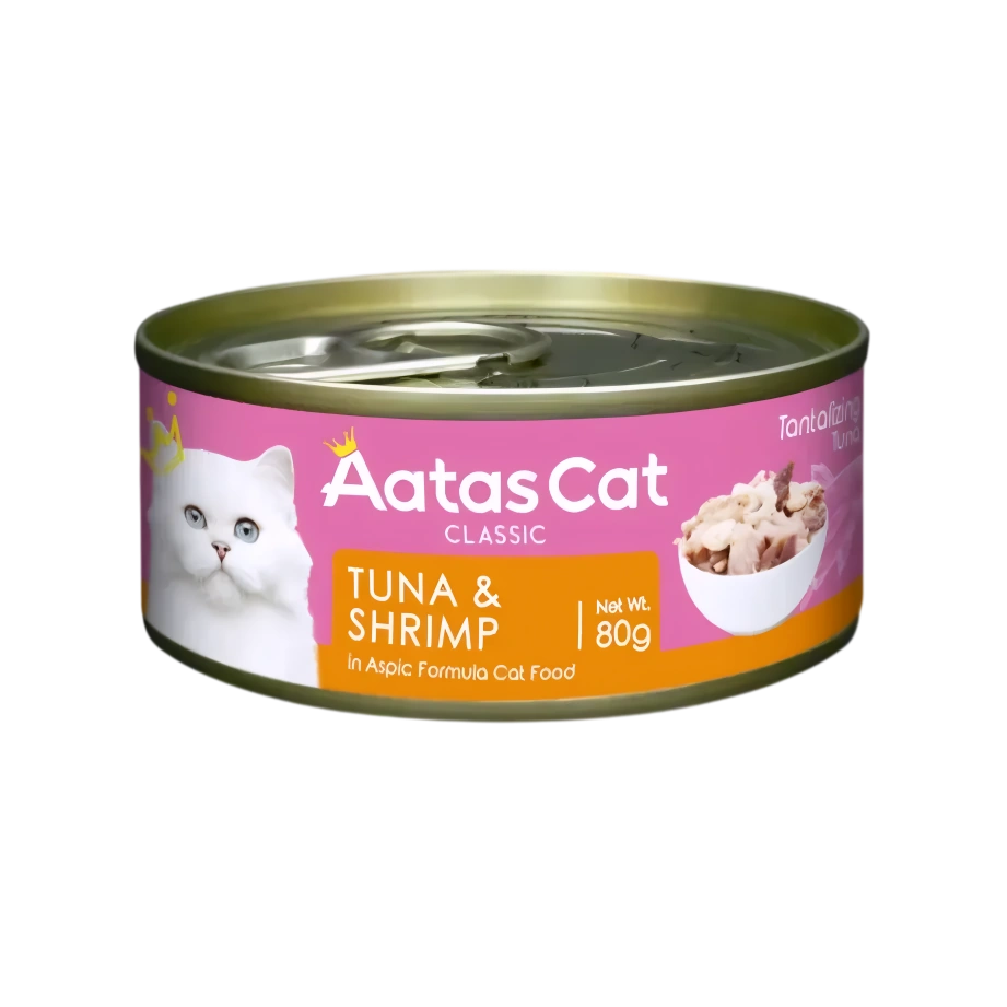Aatas Cat Tantalizing Tuna & Shrimp 80g-Aatas Cat-Catsmart-express