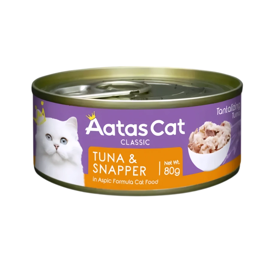 Aatas Cat Tantalizing Tuna & Snapper 80g-Aatas Cat-Catsmart-express
