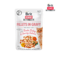 Brit Care Cat Fillets in Gravy With Tender Turkey & Savory Salmon 85g-Brit-Catsmart-express