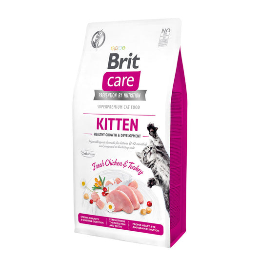 Brit Care Grain-Free Kitten Healthy Growth & Development 7kg-Brit-Catsmart-express