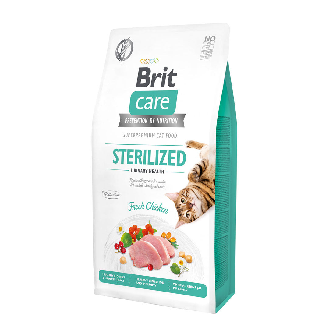 Brit Care Grain-Free Sterilized Urinary Health 2kg-Brit-Catsmart-express