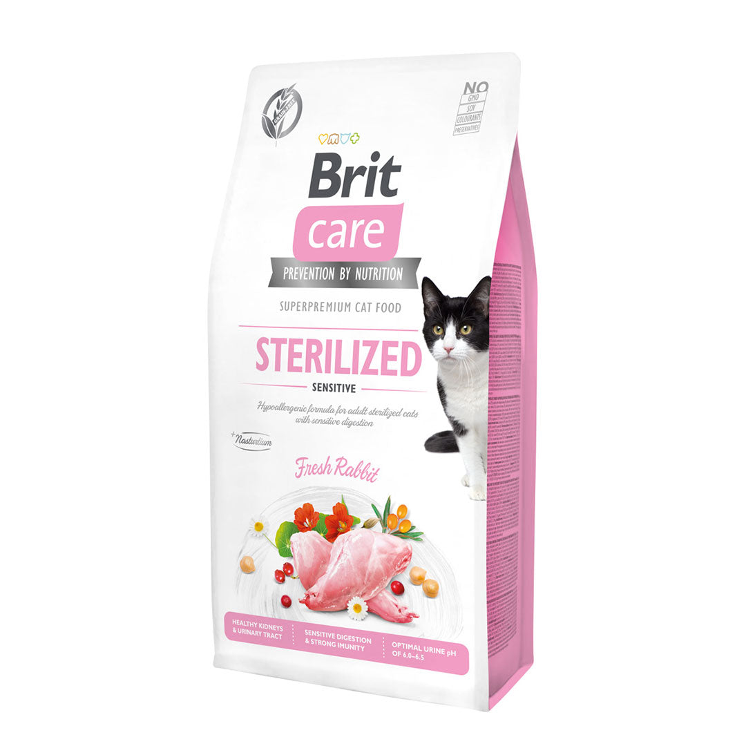 Brit Care Grain-Free Sterilized Sensitive 7kg-Brit-Catsmart-express
