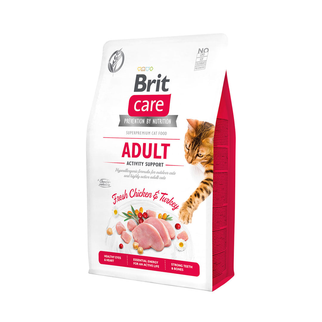 Brit Care Grain-Free Adult Activity Support 2kg-Brit-Catsmart-express