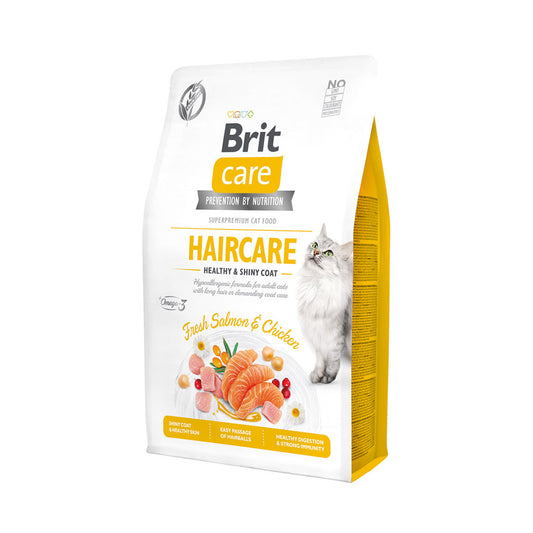 Brit Care Grain-Free Haircare Healthy & Shiny Coat 2kg-Brit-Catsmart-express