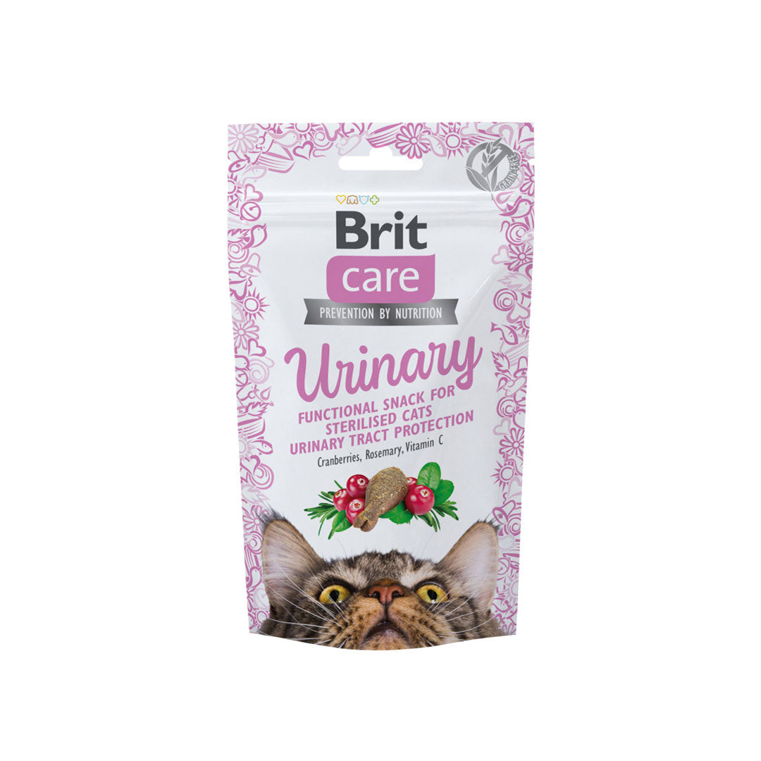 Brit Care Functional Snack for Urinary 50g (3 Packs)-Brit-Catsmart-express