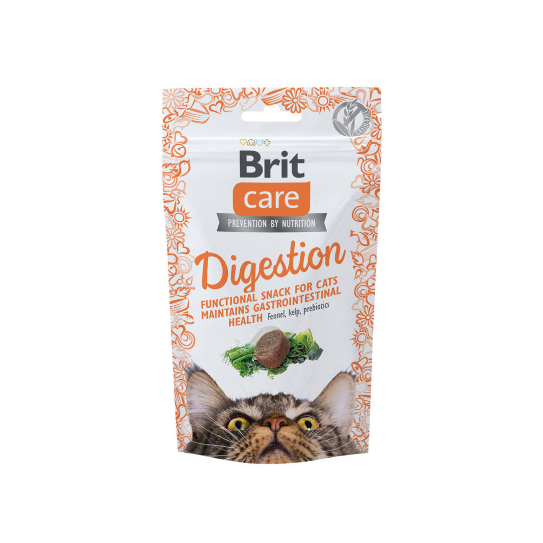 Brit Care Functional Snack for Digestion 50g-Brit-Catsmart-express