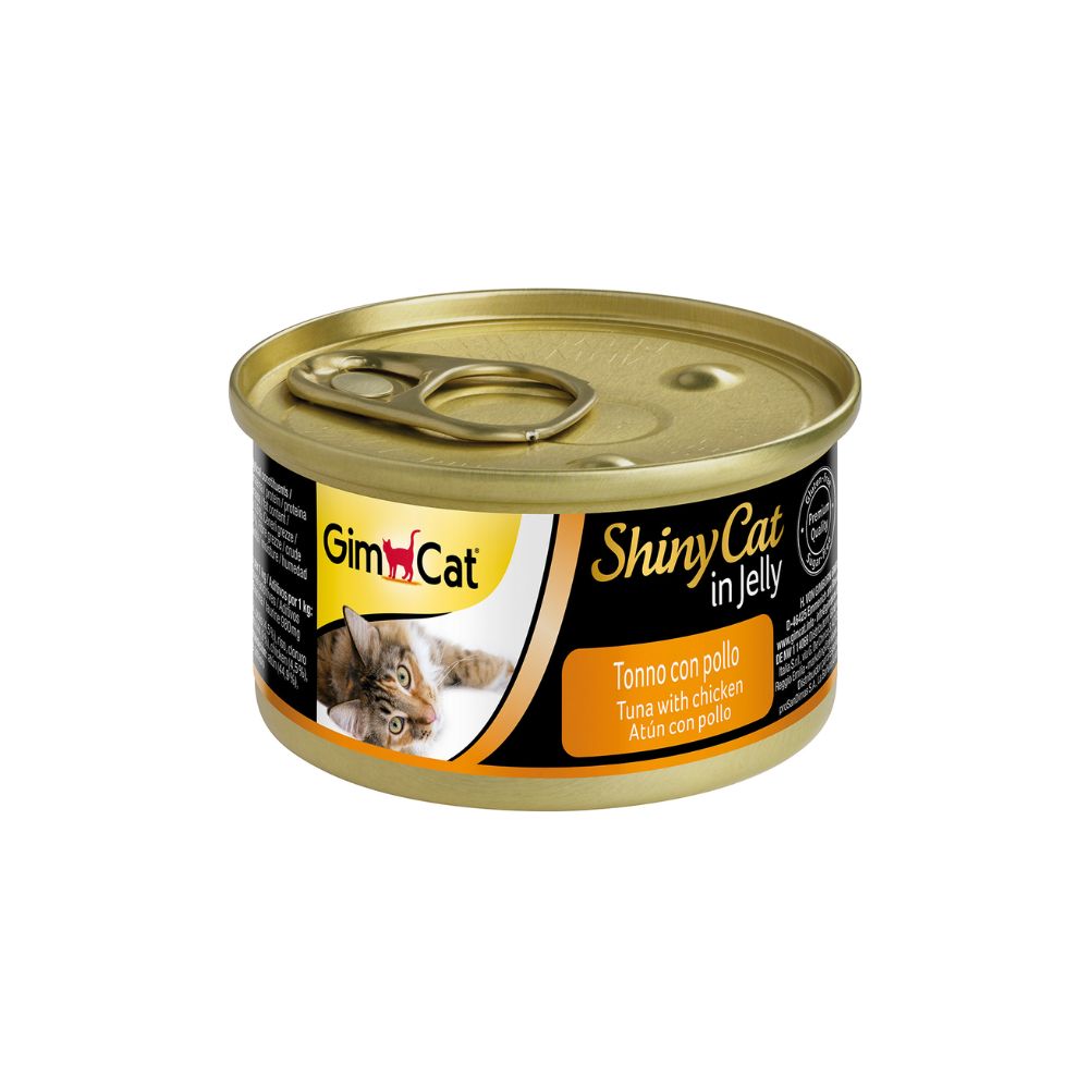 GimCat ShinyCat In Jelly Tuna & Chicken 70g-GimCat-Catsmart-express