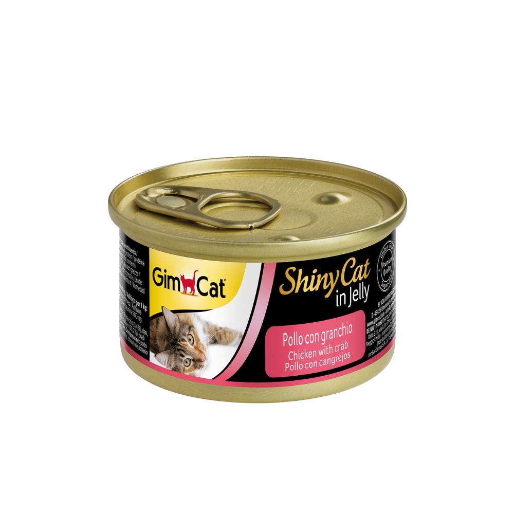 GimCat ShinyCat In Jelly Chicken & Crab 70g-GimCat-Catsmart-express