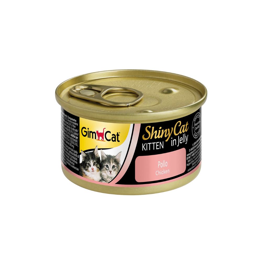 GimCat ShinyCat In Jelly Chicken For Kitten 70g-GimCat-Catsmart-express