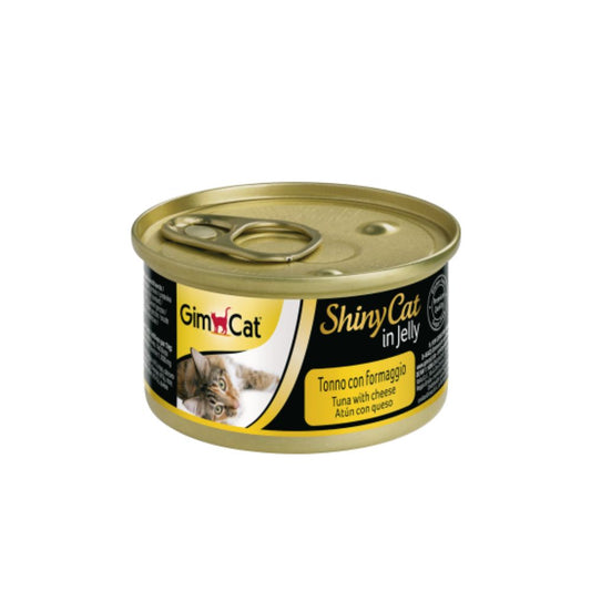 GimCat ShinyCat In Jelly Tuna With Cheese 70g-GimCat-Catsmart-express